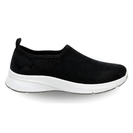 Fifify Air Mesh Comfort Lazy Loafers in Jet Black