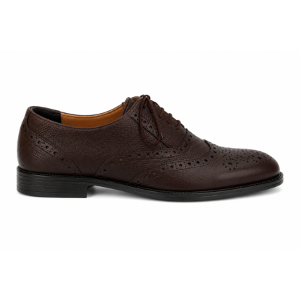 Fifify Classic Brown Brogue Dress Shoes